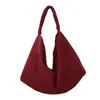 Bolso de Hombro Grande de Gamuza y Felpa Transfronterizo Retro para Mujer, Tendencia 2026, Nuevo, Casual, Versátil, para Viajes y Uso Diario, Single Shoulder, Underarm Bag