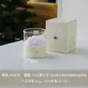 Regalo del Día del Maestro Vela de Cera de Soya Flor de Peonía Taza Vela Decoración con Aroma Adorno Recuerdo Vela Aromática de Nicho Taza