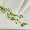 Flores Artificiales de Sol al por Mayor Flores Falsas Flores de Plástico Plantas Verdes Simuladas para Sala de Estar de Casa Muro de Plantas para Paisajismo Hojas Simuladas