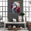Lixing Pintura de Diamantes 5D hecha a mano creativa DIY completo de diamantes comercio exterior popular Pegatinas de Diamantes animal Pavo real imagen de pasillo