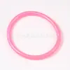 Verano 2023 nuevo color fluorescente tubo de silicona pintura de pan de oro pulsera de gelatina pulsera ventas directas de fábrica