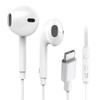 Tipo-c fone de ouvido intra-auricular com fio subwoofer telefone móvel música jogo fone de ouvido tipo interface telefone móvel