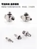 Accesorios de Conexión Rápida Neumáticos Miniatura de Barbilla PC4-M3 M4 PL6-M5 Rosca de Manguera de Aire Recto Codo
