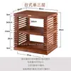 Móveis Jazz Gabinete de Luxo Nogueira Preta Madeira Maciça Rack para Amplificador Gabinete de Áudio Hifi Rack para Equipamento de Caixa de Som