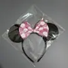 Europeo y Americano Nuevo Mickey Mouse Diadema de Mickey Lentejuelas Minnie Mariposa Sección Accesorios para el Cabello Fiesta Festiva Paraíso Infantil Accesorios para el Cabello