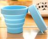 Taza Plegable Telescópica de Silicona para Exterior, Portátil, de Ocio, Vaso de Agua de 170 ml, Vaso de Agua de Silicona, Vaso para Enjuague Bucal
