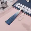 Colgante de Borla Degradado de Dos Tonos de 13 cm Accesorios para Ropa Estilo Chino Adorno de Bolsita Colgador Gran Cantidad Precio Favorable Venta al por Mayor de Fábrica