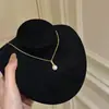 Estilo Similar de Xiaohongshu Lujoso Estilo Palacio Dama de Gama Alta Collar de Perlas Cepilladas Elegante Moderno Sencillo