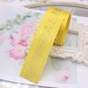 Cinta de nota bronceada de 2.5 cm de ancho diy hecho a mano material de soporte yum debería ayudar a pegar cinta de lazo decorativo