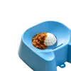 Tigela de lamber para animais de estimação transfronteiriça, uso duplo para alimentos sólidos e líquidos, tigela de alimentação lenta adequada para ração de cachorro, petiscos líquidos, iogurte e alimentos úmidos e secos