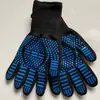 Guantes aislantes de alta temperatura para barbacoa antiquemaduras guantes de barbacoa 500-800 grados guantes de cocina