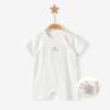 Mameluco de bebé verano conjunto de pijama delgado sudadera de manga corta ropa para escalar ropa de recién nacido niños y niñas ropa de verano para bebé