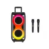 Popular Transfronteiriço Portátil Sem Fio Bluetooth Alto-falante Dança ao Ar Livre Festa Quadrada Subwoofer Alto-falante Festa