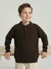 Suéter de Otoño e Invierno para Niña 2026 Estilo Old Money Clase A Infantil Tejido de Punto Polo Suéter de Punto para Bebé Niña