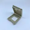 Accesorios para gabinetes Weitu: Caja AE con cerradura, caja a prueba de lluvia, cubierta impermeable colores 7032 PS-053
