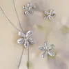 Colar de Flor Chiyode Estilo Coreano, Moderno e Versátil, Corrente de Suéter de Luxo, Estilo de Nicho, Design Exquisito, Pingente Simples