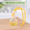 Atacado em Estoque Frascos de Vidro Coloridos para Aromatizador de Carro, Vários Pingentes Coloridos para Carro, Frascos Vazios de Perfume para Carro