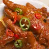Dim Sum de Té Matutino Estilo Cantonés Comercial con Patas de Pollo en Salsa de Frijol Negro, Patas de Pollo al Vapor Estilo Hong Kong, Patas de Pollo Piel de Tigre, Ingredientes Semi-Terminados Listos para Comer