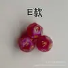 Dados de constelación de 20 mm dados de número de constelación de 12 caras juego de tres piezas dados de las doce constelaciones dados de la suerte en stock