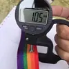 Estructura de Escalada de Fábrica en Stock con Accesorios de Correa, Cantos Recubiertos, Polipropileno PP Patrón Perla Tejido Plano, Correa Arcoíris Portátil de Cinco Colores