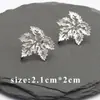 Galvanizado oro real 18K hoja vintage con anillo pendientes diy accesorios de joyería semiacabados