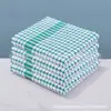 70g Pano de Cozinha Pano de Chá Absorvente Jacquard Xadrez Pano Toalha de Limpeza Pano de Cozinha Pano de Chá Tingido com Fio Pano de Chá