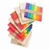 Palitos de Helado, Palitos de Madera para Paletas, Palitos de Madera de Colores para Helado, Materiales Hechos a Mano para DIY, Piezas de Helado, Paletas de Hielo