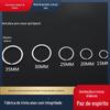 Chaveiro de metal vibrador anel plano alta qualidade 3cm anel plano cor chaveiro jóias banhado anel de bloqueio