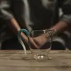 Taza de Feria de Vidrio Frío importada engrosada resistente al calor Mar de Té dispensador de té de alta gama juego de té accesorios para preparar té Taza para hombre