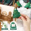 Llavero de Árbol de Navidad Transfronterizo Colgante Festivo Colgante de Peluche para Mochila Femenina Regalo para Estudiantes y Mejores Amigos