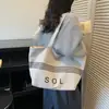 Bolsos de Moda para Mujer 2025 Nuevo Estilo Moda Casual Ligero Clase Bolsos para el Trabajo Gran Capacidad Bandolera Bolso Tote Elegante