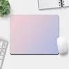 Mouse Pad Cor Sólida Estilo Fresco Tapete para Mesa de Computador Estilo Fofo Simples para Meninas Mouse Pad Feito Sob Medida