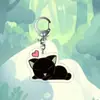 Crónicas de Batalla de Luo Xiaohei Merchandising de Anime Llavero Versión Q Fengxi Luo Zhu Acrílico Doble Cara Encanto para Mochila