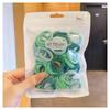 Gomas para el Cabello de Niños Sin Costuras Duraderas Anillo de Toalla Pequeños Pasadores de Macarrón Accesorios para la Cabeza Alta Elasticidad Minimalista