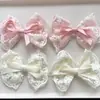 Renda de fita renda laço grande acessórios bolsa de desenho animado acessórios acessórios para roupas chinelos sapatos flor