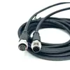 Conector M12 Plug de Aviação à Prova d'Água com Cabo 4 pinos 5 núcleos 8 núcleos 12 núcleos Conector Macho/Fêmea para Sensor Montagem de Cabo Moldada por Injeção