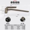 Tornillo de válvula/llave de tornillo de válvula/desmontaje de tornillo de válvula/herramienta de ajuste de tornillo de válvula de motocicleta