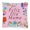 Almohada de Felpa para Sofá del Día de la Madre, Cojín para Siesta con Estampado Digital Estilo Nórdico para el Hogar, Cojín para el Hogar, Soporte Cervical Estilo Nórdico