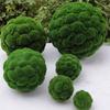 Bola Redonda com Cabelo Plantado Simulada, Bola de Plantas, Bola de Musgo de Grama, Bola de Grama, Bola de Musgo, Decoração Macia, Teto, Parede de Casamento, Decoração de Shopping