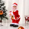 Contas de escalada elétricas Papai Noel escada de escalada simples escada de escalada dupla carrinho de veado com paraquedas escalada de chaminé corda de escalada brinquedos de Natal