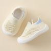 Zapatos para bebés y niños pequeños, de suela suave, antideslizantes, finos, de verano, informales, de malla, tejidos, para niños y niñas.