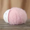 Diretamente do Fabricante, Fio de Lã Mista Longo Peludo para Chapéus, Cachecóis e Roupas Kits de Material para Tricô à Mão