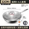 Wok de Titanio Alemán, Sartén de Titanio Real, Sin Recubrimiento, Antiadherente, Wok de Titanio con Patrón de Martillo Escama de Pescado, Sartén para Cocinar en Casa, Apto para Inducción