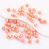 8mm Contas Lisas de Cristal Facetadas Macaron Mocha Coloridas Redondas Materiais para DIY Pulseira Colar Joias Contas Soltas Acessórios