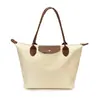 Bolsa feminina versátil de moda transfronteiriça novo tecido de nylon leve toque de alta qualidade bolsa tote bolsa de ombro única transversal moderna para o dia a dia