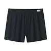 Calzoncillos tipo bóxer para hombre de seda de hielo, frescos de verano, transpirables, corte holgado, talla grande, ropa de dormir para casa