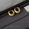 Pendientes de Aro Lisos Sencillos de Moda Forma de Gota Aros para Oreja Sensación de Alta Gama Cierres de Pendiente Círculos Nicho Pendientes de Botón Más Vendidos Joyería para Oreja Venta al por Mayor