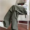Pantalones de trabajo de pana para hombre, nuevo estilo otoño e invierno 2026, pantalones rectos holgados, pantalones casuales de pierna ancha de moda para hombre