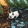 Horquilla para el pelo con diseño de panda gigante, diseño de micropaisaje, con dibujos de animales, ideal para decorar y crear accesorios luminosos.