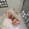 Presilha Triangular Cheia de Strass para Cabelo Feminino, Acessório de Cabelo Brilhante com Strass, Presilha Lateral Estilo Coreano Estilo Ins, Ornamento de Cabelo